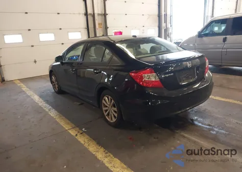 2012 Honda Civic Ex from USA, damaged, VIN 2HGFB2F88CH535592
